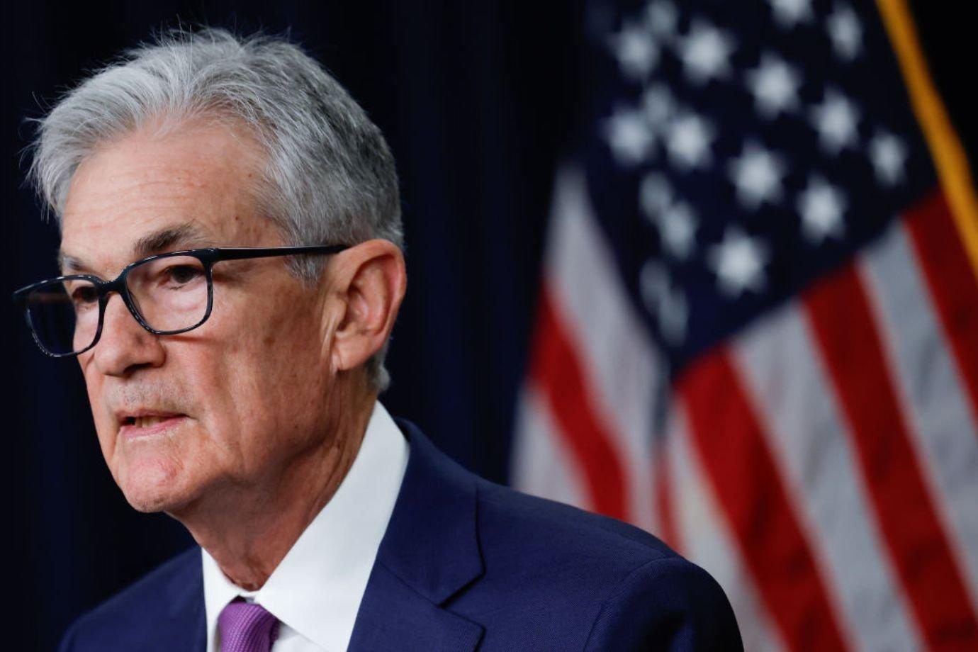 Jerome Powell, presidente do Fed (Chip Somodevilla/Getty Images)